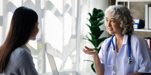 doctor giving advice
